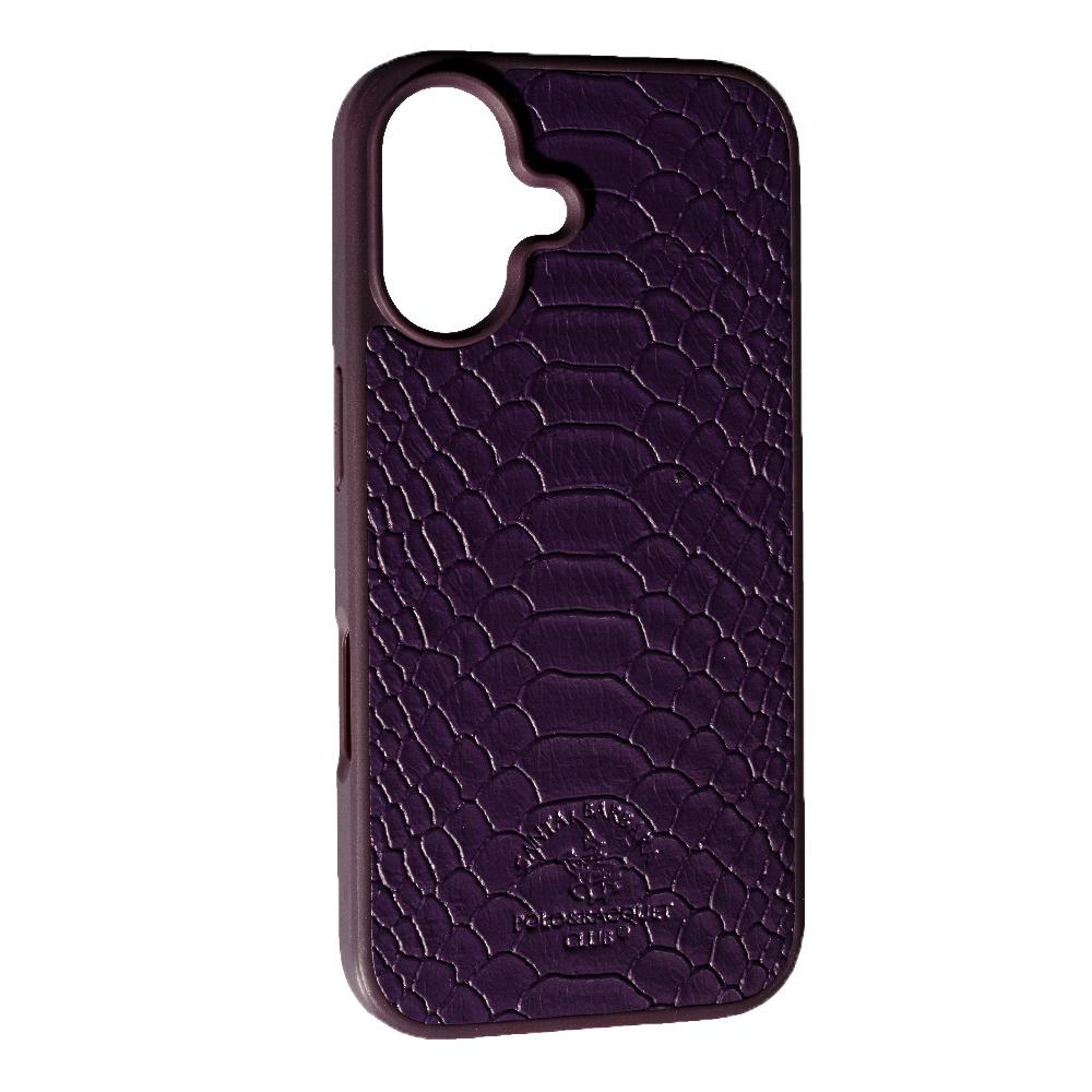 Накладка Santa Barbara Snake для iPhone 16  Violet