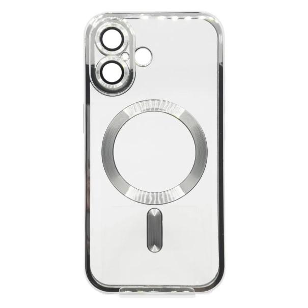 Накладка SHINING Camera MagSafe для iPhone 16 Silver