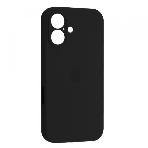 Silicone Case Full Camera Protective (AA) для iPhone 16 (Black)