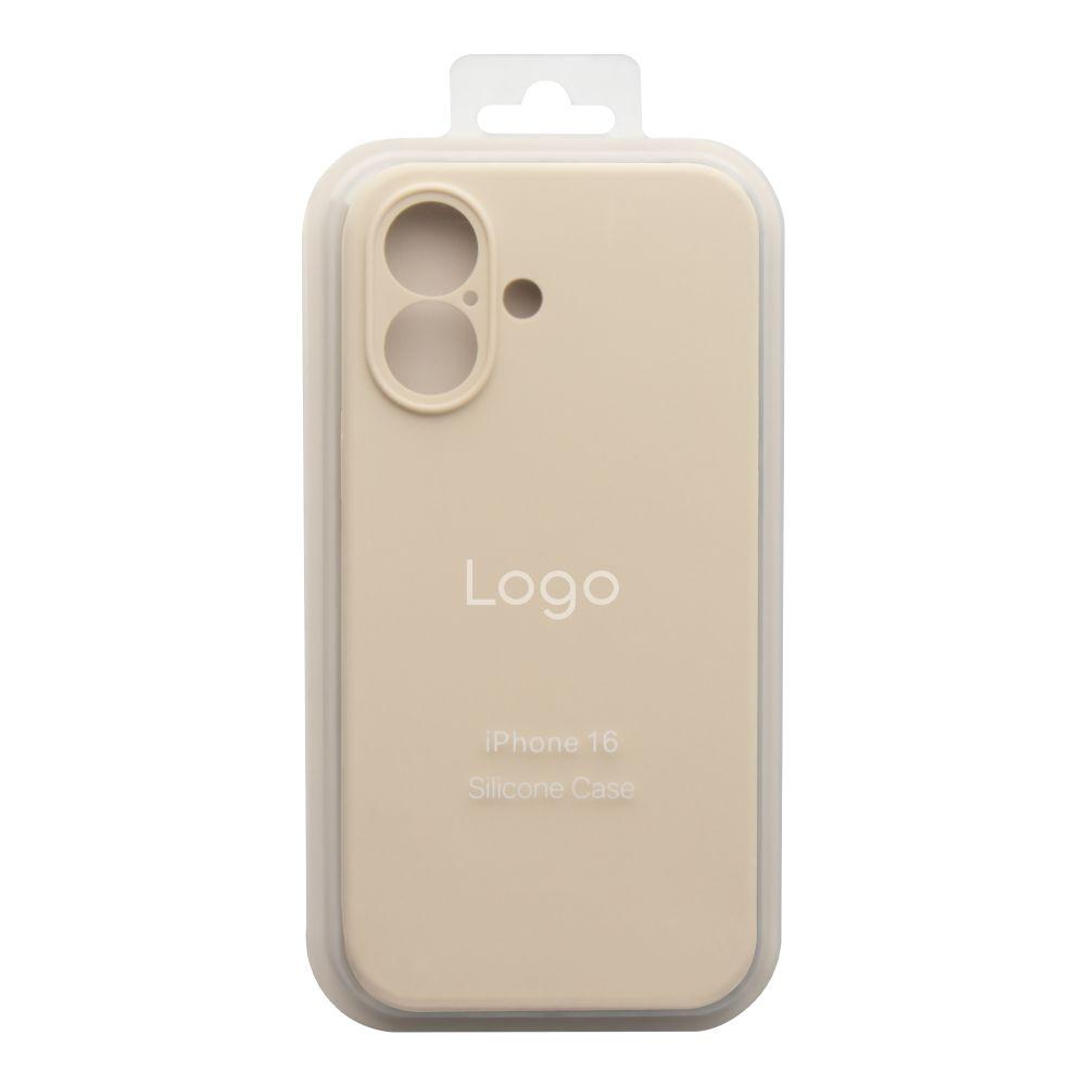 Silicone Case Full Camera Protective (AA) для iPhone 16 (Milk)