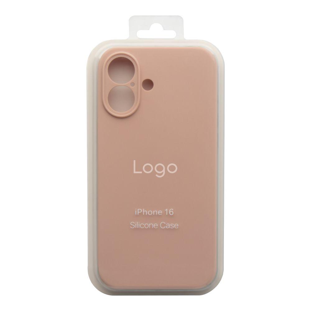 Silicone Case Full Camera Protective (AA) для iPhone 16 (Pink sand)
