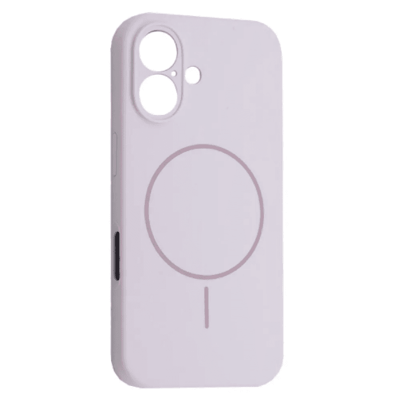 Silicone Case Full Camera Protective (AA) with MagSafe для iPhone 16 (Purple Lilac)
