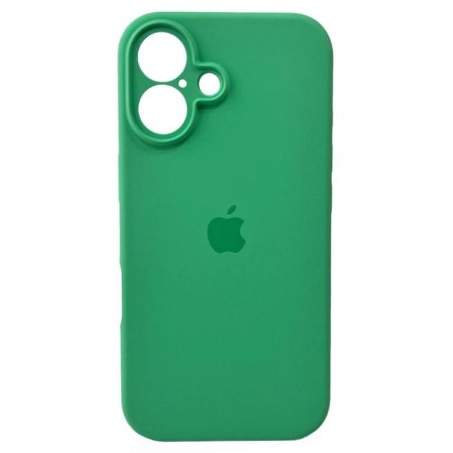 Silicone Case Full Camera Protective (AA) для iPhone 16 (Spearmint)