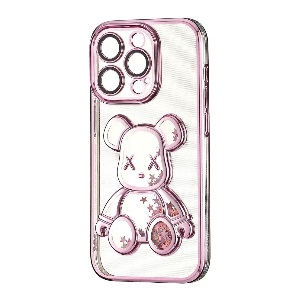 Накладка Shining Bear для IPhone 16 Pro Рожева