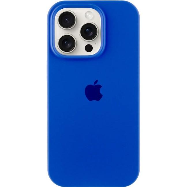 Silicone Case Full Protective (AA) для iPhone 16 Pro Max (New blue)