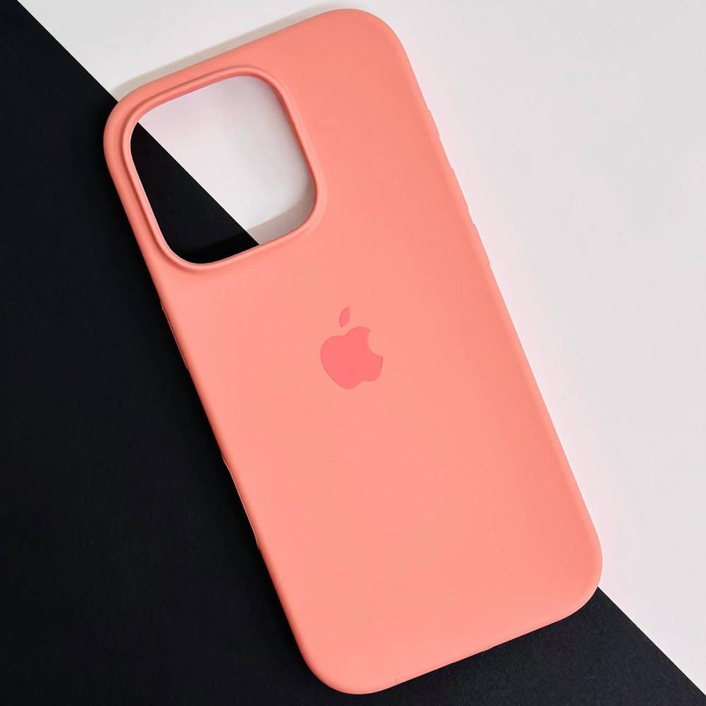 Silicone Case Full Protective (AA) для iPhone 16 Pro Max (Grapfruit)