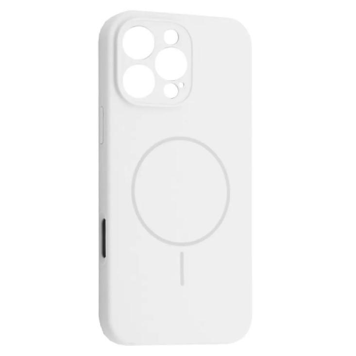 Silicone Case Full Camera Protective (AA) with MagSafe для iPhone 16 Pro Max (White)