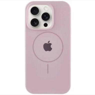 Silicone Case Full Protective (AA) with MagSafe для iPhone 16 Pro Max (Pink sand)