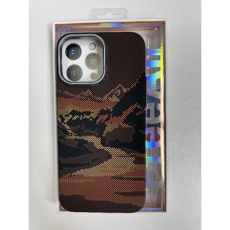 Накладка  для IPHONE 16 PRO MAX FreeAir Гори коричневий