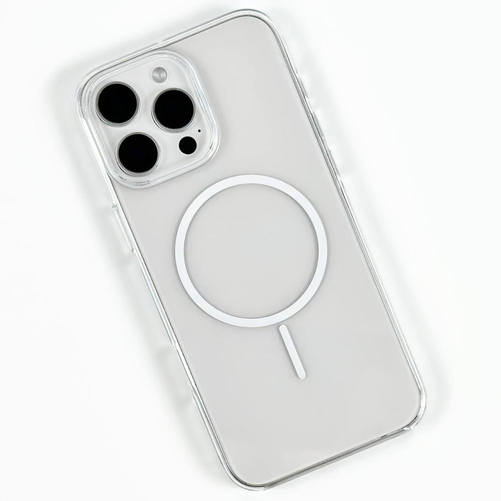Чохол  PC Glossy Magnetic для IPhone 16 Pro Max 6.9" (Прозорий)
