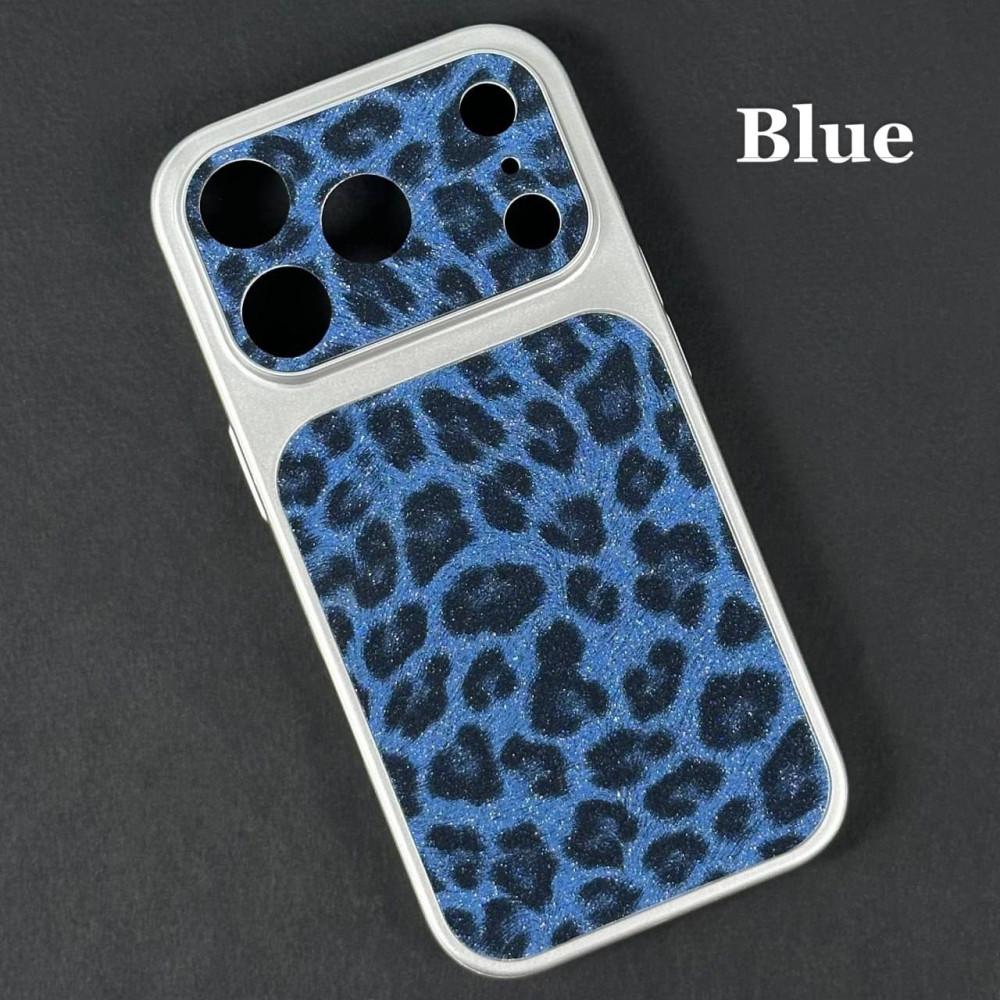Чохол Leopard Look для IPhone 17 Pro синій