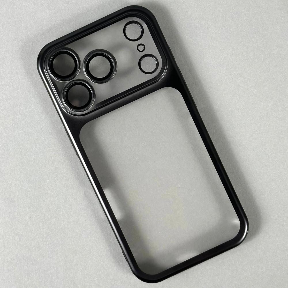 Чохол Contour Line для Iphone 16 Pro Max  (Чорний)