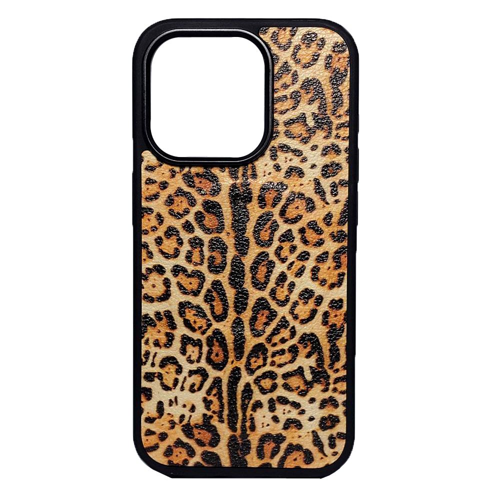 Накладка Mix Leopard Leather MagSafe для IPhone 11 Леопард