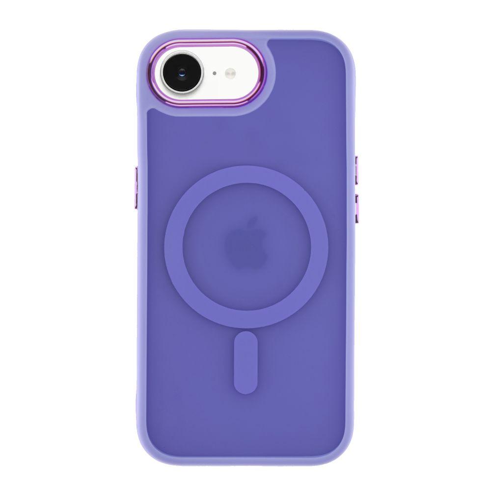 Накладка Magsafe MATTE ACRYLIC для iPhone 16E бузкова