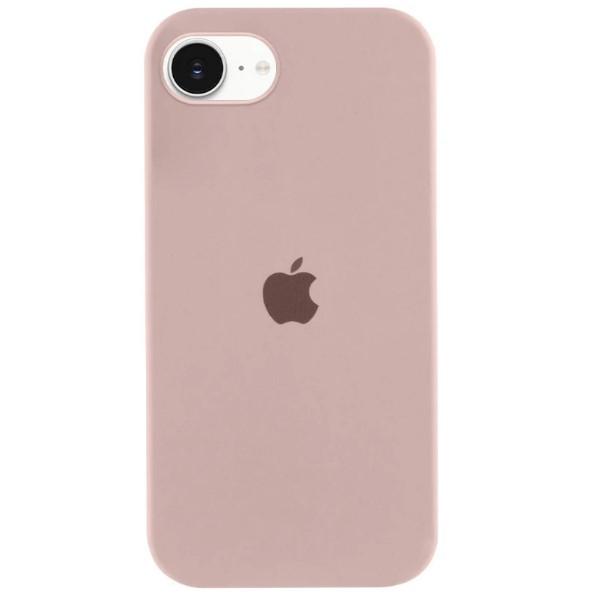 Silicone Case Full Protective (AA) для iPhone 16E (Pink sand)