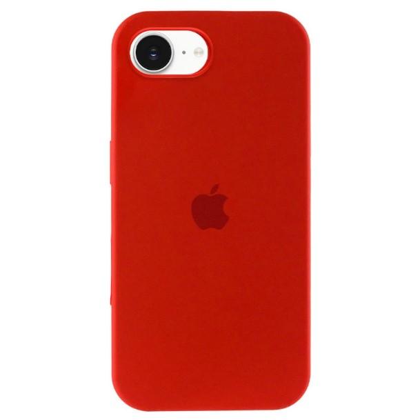 Silicone Case Full Protective (AA) для iPhone 16E (Red)