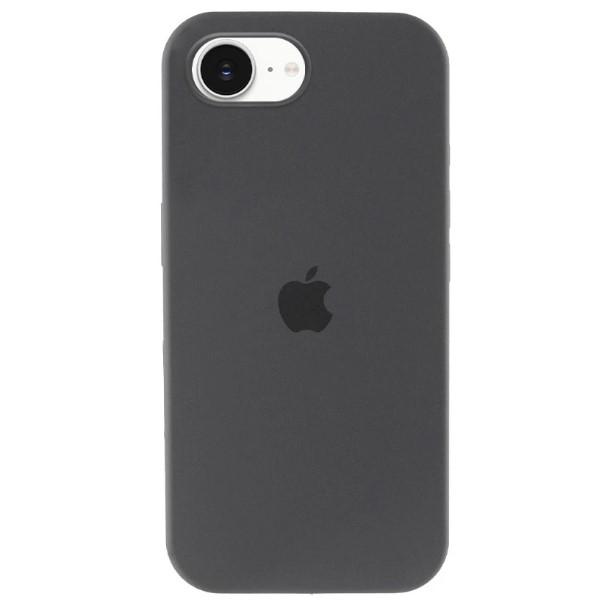 Silicone Case Full Protective (AA) для iPhone 16E / 17E (Dark grey)