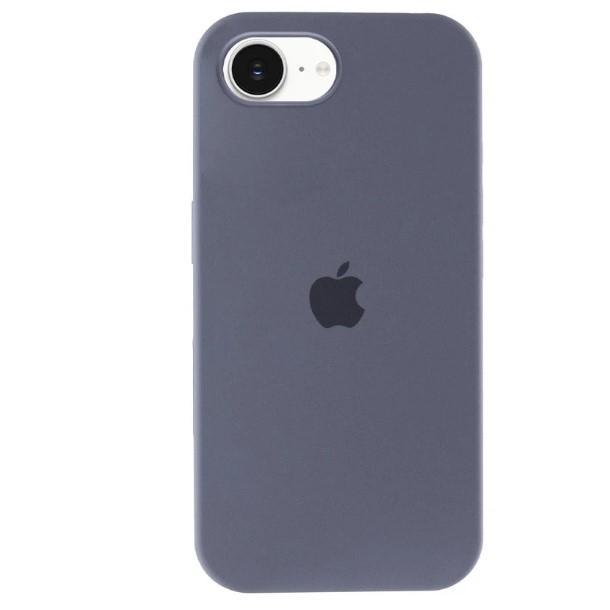 Silicone Case Full Protective (AA) для iPhone 16E (Lavander grey)