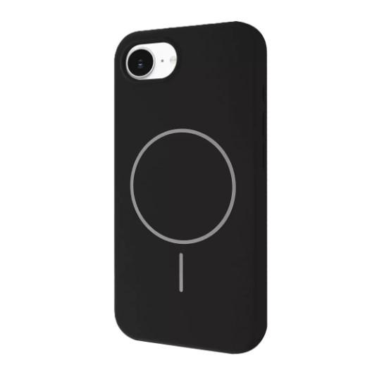 Silicone Case Full Protective (AA) with MagSafe для iPhone 16E (Black)