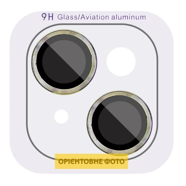 Захисне скло Metal Classic на камеру  для iPhone 17 (6.3") (Салатовий / Light green)