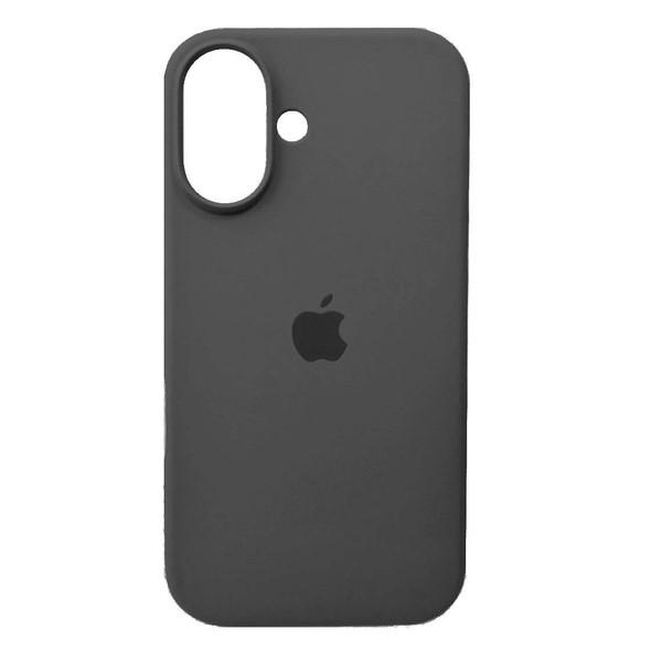 Silicone Case Full Protective with magsafe (AA) для iPhone 17 (6.3") (Dark grey)