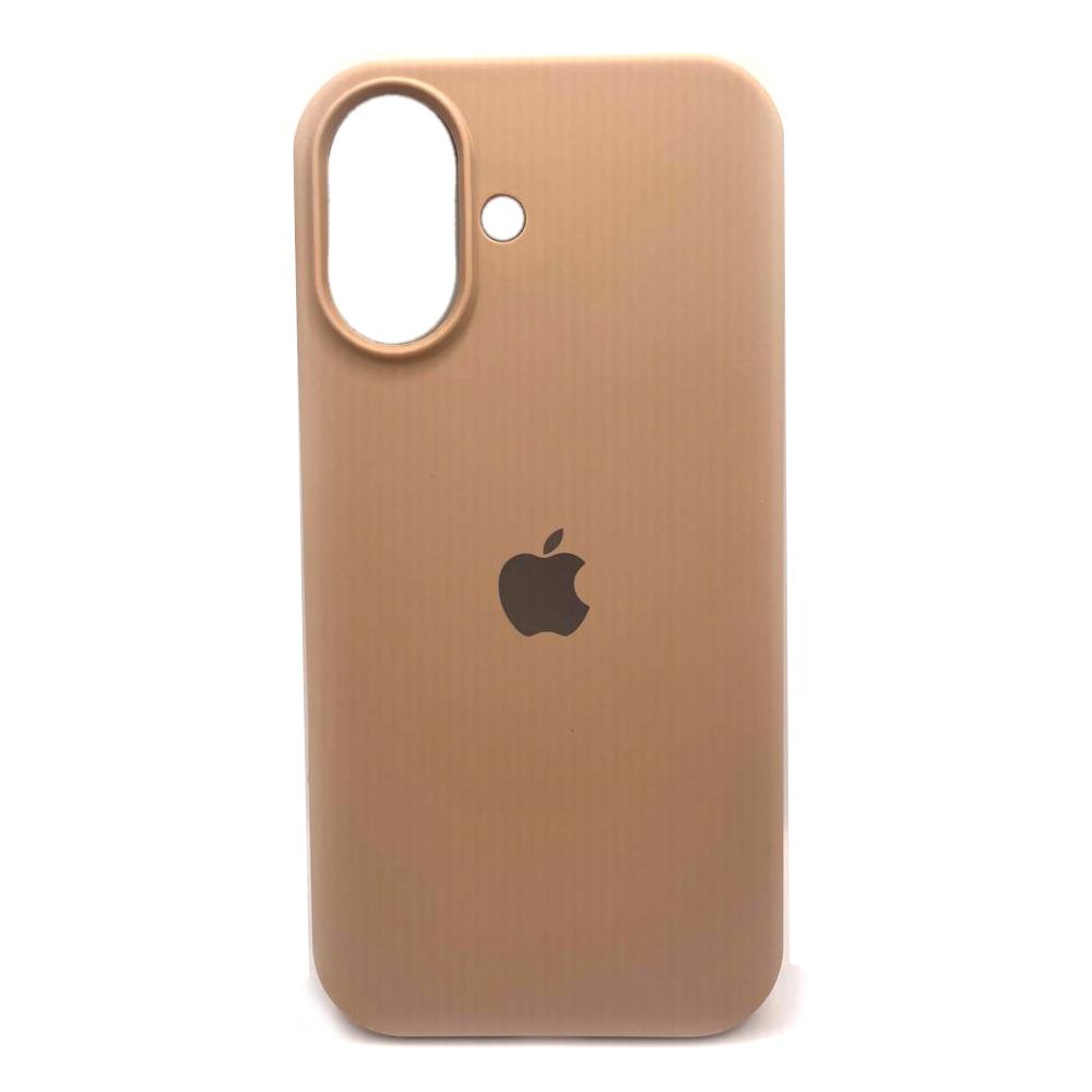 Silicone Case Full Protective with magsafe (AA) для iPhone 17 (6.3") (Desert gold)
