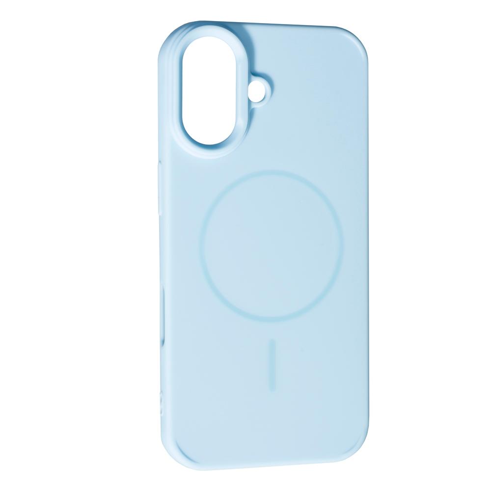 Silicone Case Full Camera Protective (AA)  with MagSafe для iPhone 17 (Light blue)