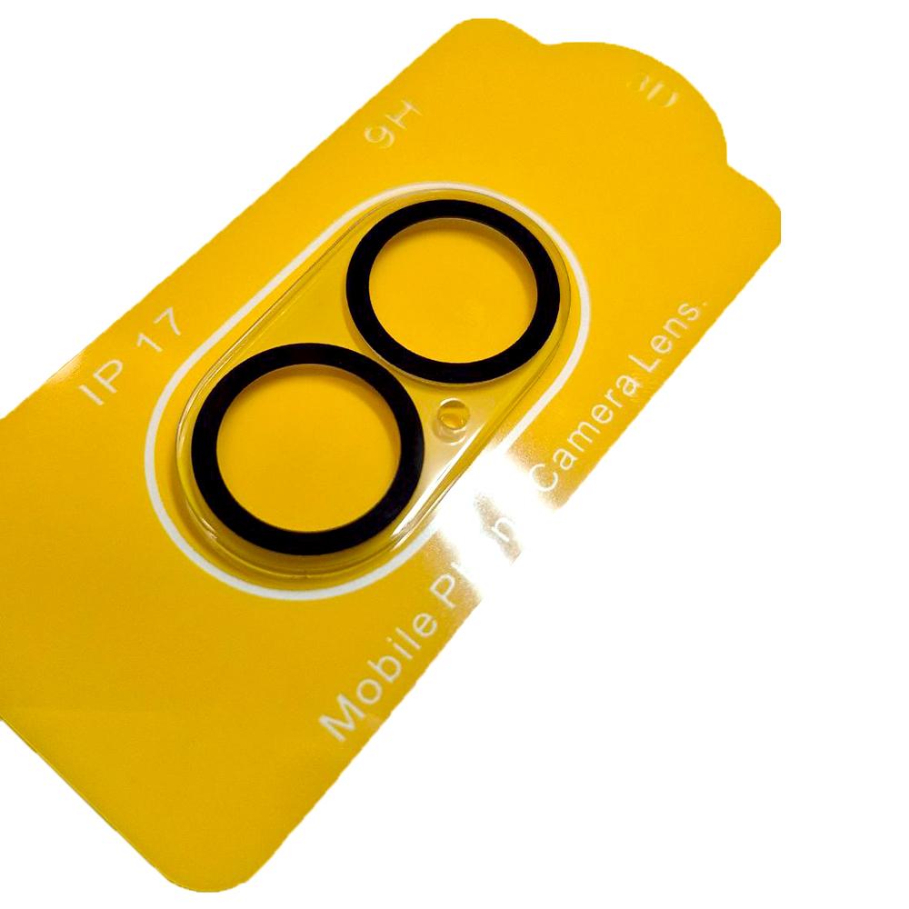 Захисне скло на камеру Full Block (тех.пак) для  iPhone 17  (чорне)