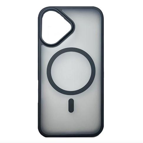 Чохол Magsafe MATTE color для iPhone 17 чорний