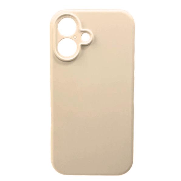 Silicone Case Full Camera Protective No Logo (AA) для iPhone 17  (Milk)