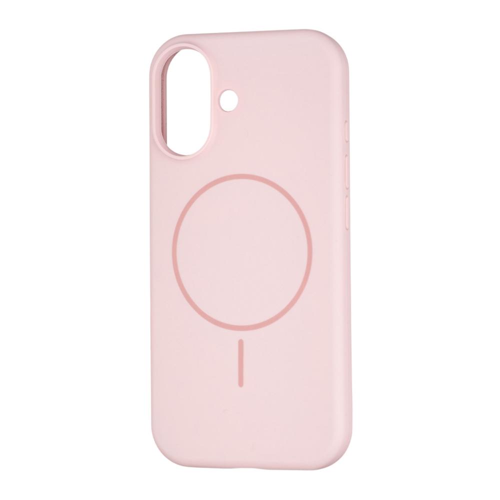 Silicone Case Full Protective (AA) with MagSafe для iPhone 17 (Pink sand)
