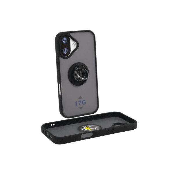 Накладка Totu Gingle Ring Camera для Iphone 17 чорна