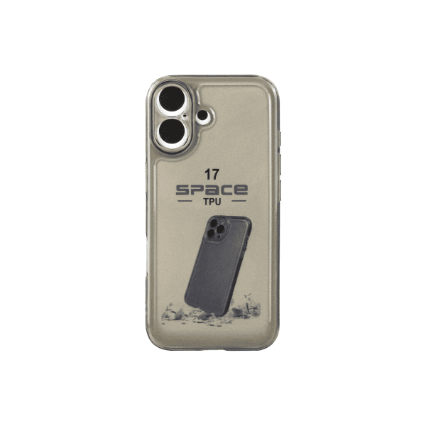 Накладка Space TPU для IPhone 17 сіра