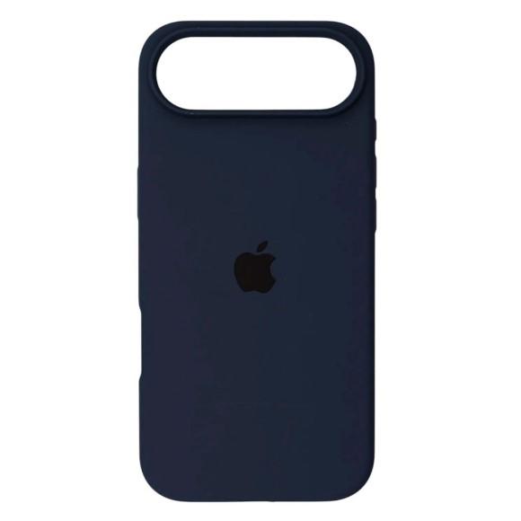 Silicone Case Full Protective with magsafe (AA) для iPhone 17 Air (6.6") (Midnight blue)