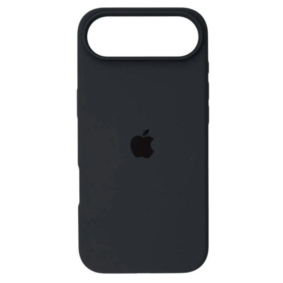 Silicone Case Full Protective with magsafe (AA) для iPhone 17 Air (6.6") (Dark gray)