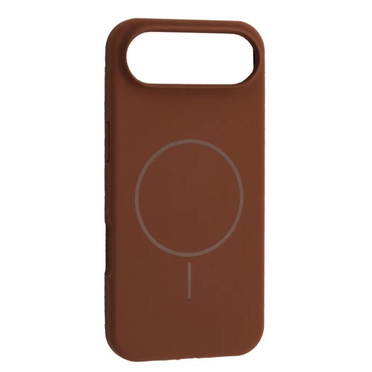 Чохол Silicone Case Full Protective Magsafe для iPhone 17 Air New Brown