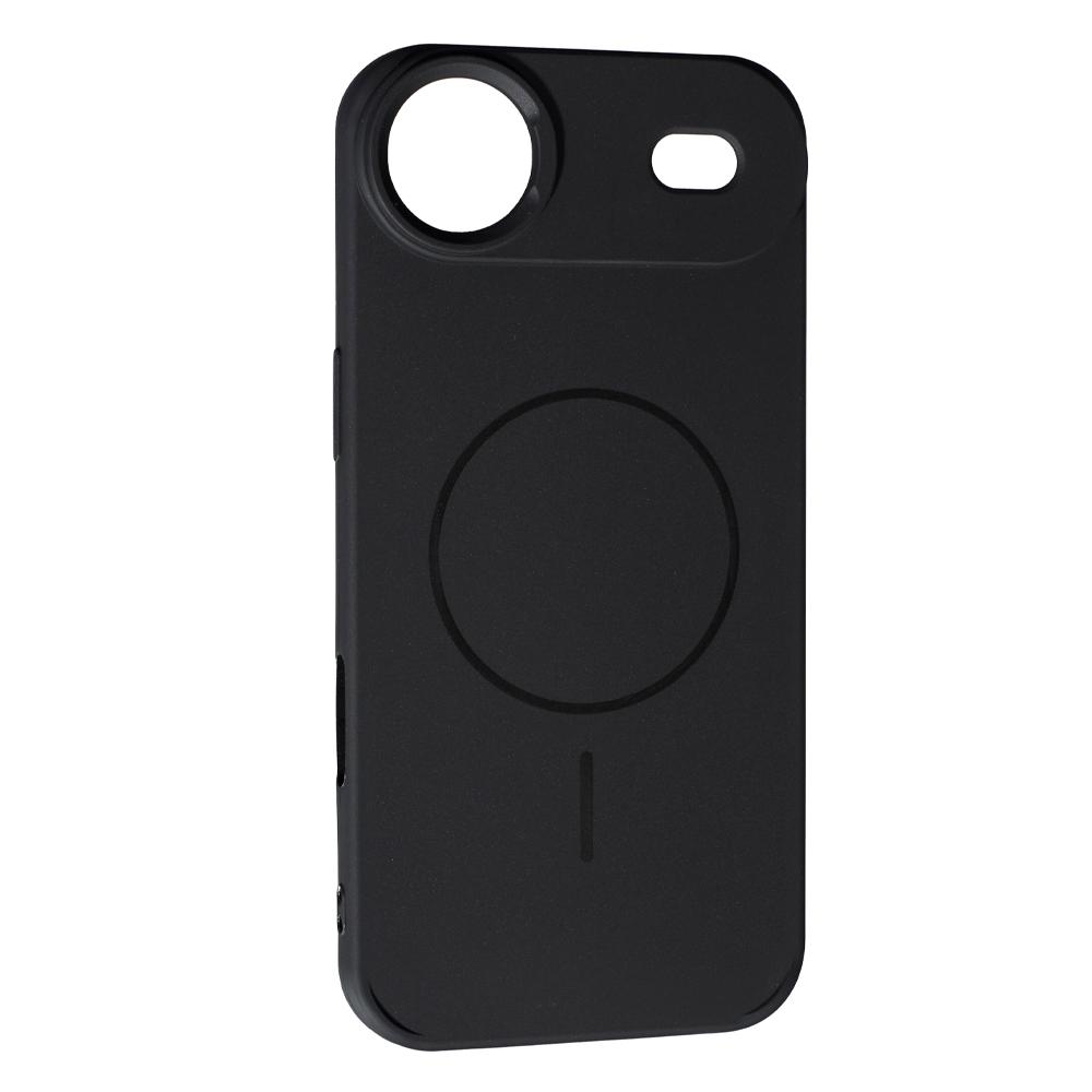 Silicone Case Full Camera Protective (AA)  with MagSafe для iPhone 17 AIR (Black)