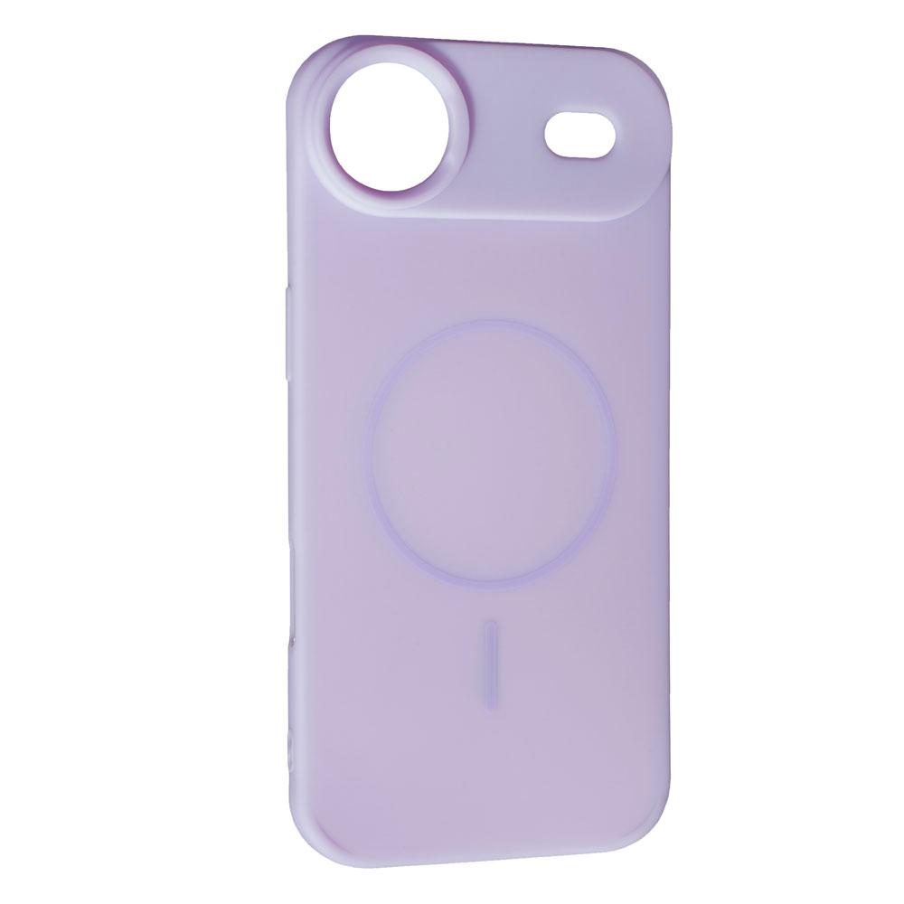 Silicone Case Full Camera Protective (AA)  with MagSafe для iPhone 17 AIR (Purple)