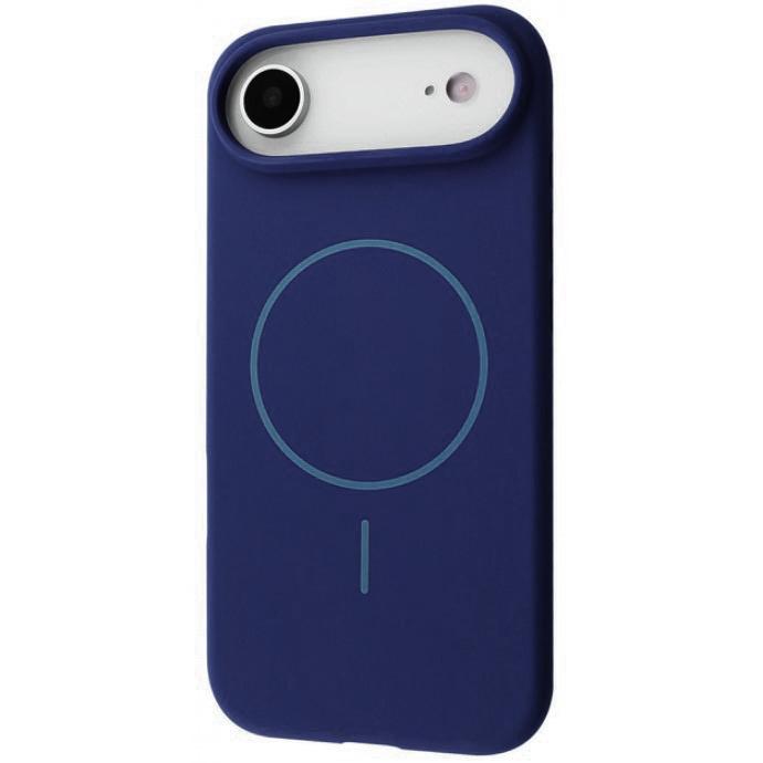 Silicone Case Full Protective with magsafe (AA) для iPhone 17 Air (6.6") (Navy blue)