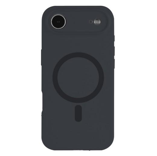 Silicone Case Full Camera Protective (AA) with MagSafe для iPhone 17 Air (Dark grey)