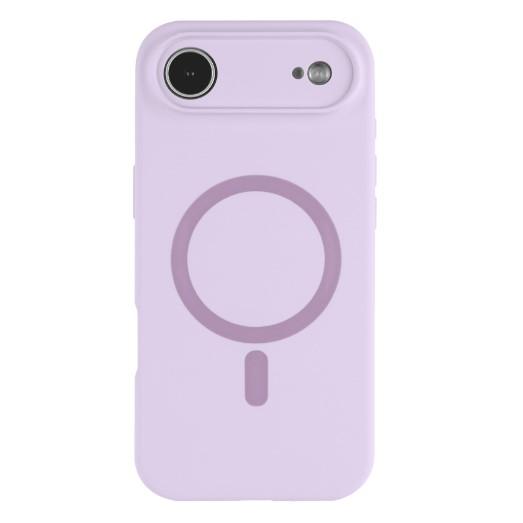Silicone Case Full Camera Protective (AA) with MagSafe для iPhone 17 Air (Light purple)