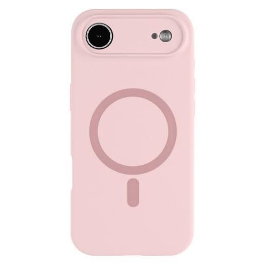 Silicone Case Full Camera Protective (AA) with MagSafe для iPhone 17 Air (Pink sand)