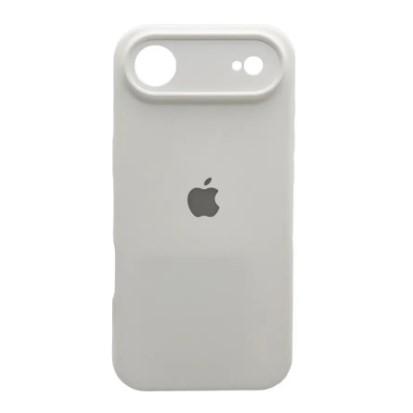 Silicone Case Full Camera Protective (AA) для iPhone 17 Air (White)