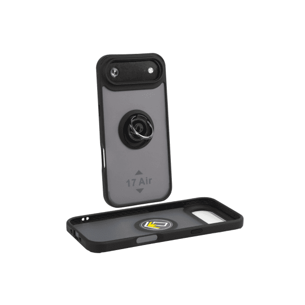 Накладка Totu Gingle Ring Camera для Iphone 17 Air  чорна