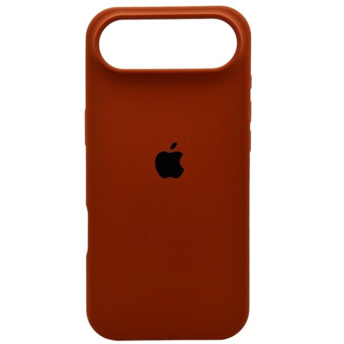 Silicone Case Full Protective (AA) для iPhone 17 Air  (Light brown)