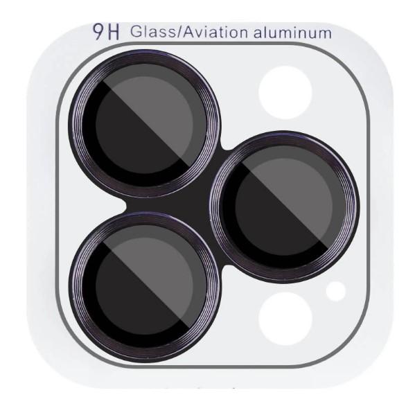 Захисне скло Metal Classic на камеру для  iPhone 17 Pro (6.3") / 17 Pro Max (6.9") (Чорний / Black)