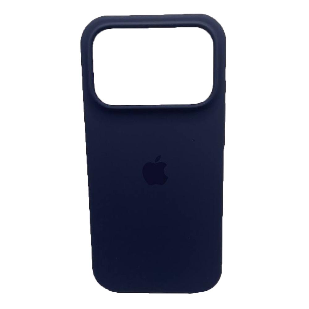 Silicone Case Full Protective with magsafe (AA) для iPhone 17 Pro (6.3") (Midnight blue)