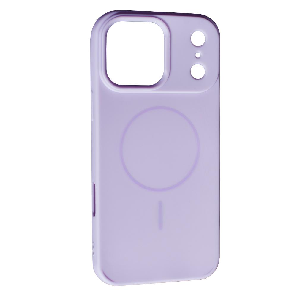 Silicone Case Full Camera Protective (AA)  with MagSafe для iPhone 17 Pro (Purple)