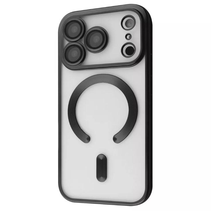 Накладка Metal Matte Case MagSafe для iPhone 17 Pro Max (black titanium)