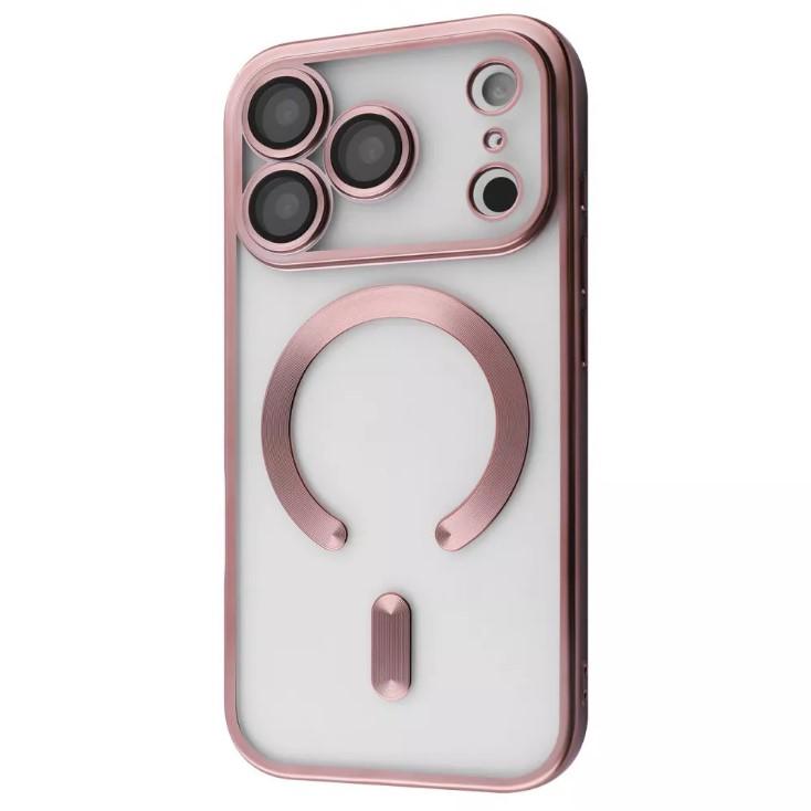 Накладка Metal Matte Case MagSafe для iPhone 17 Pro Max (desert titanium)